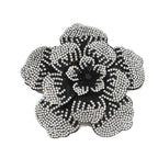 3D Camellia Rhinestone Flower Patch – DIY Sewing Embellishment Rhinestone Flower Patch Richie's A2