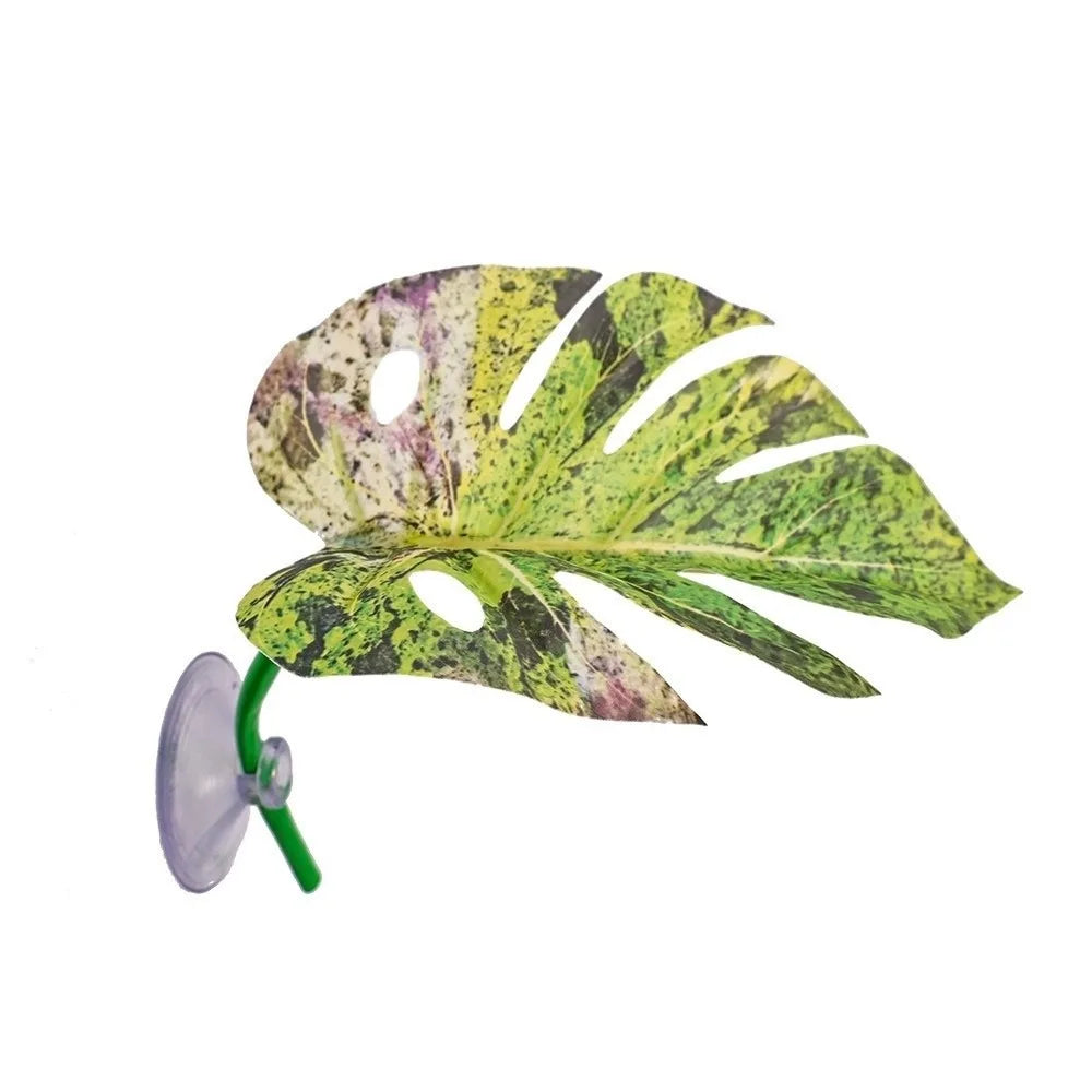 Betta Fish Leaf Hammock – Aquarium Artificial Lotus Rest Perch Aquarium Fish Hammock Richie's Multicolor