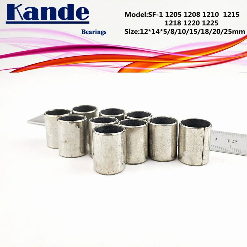 SF-1 Self Lubricating Sleeve Bearing Bushing 12mm – All Sizes Sleeve Bearing Bushing Richie's SF-1 122012x14x20mm 20pcs