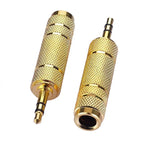 6.35mm to 3.5mm Gold-Plated Audio Jack Adapter | FUCHU Audio Jack Adapter Richie's