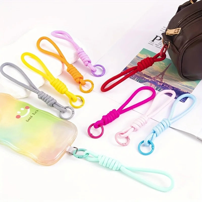 Multicolor Braided Phone Lanyards – DIY Woven Keychains 20/50pc DIY Craft Lanyards Richie's