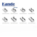 20PCS Carbon Steel Spring Nuts M4 M5 M6 M8 Aluminum Profile T-Slot Spring Nuts Richie's