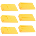 6-Piece Plastic Tree Felling Wedges – Chainsaw Logging Set Tree Felling Wedges Richie's yellow 6PCS