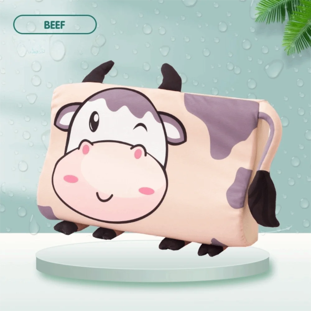 Memory Foam Toddler Pillow – Breathable & Hypoallergenic Toddler Sleep Pillow Richie's Cow