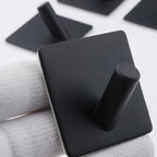 Stainless Steel Adhesive Wall Hooks Rustproof Punch-Free Hanger Adhesive Wall Hooks Richie's
