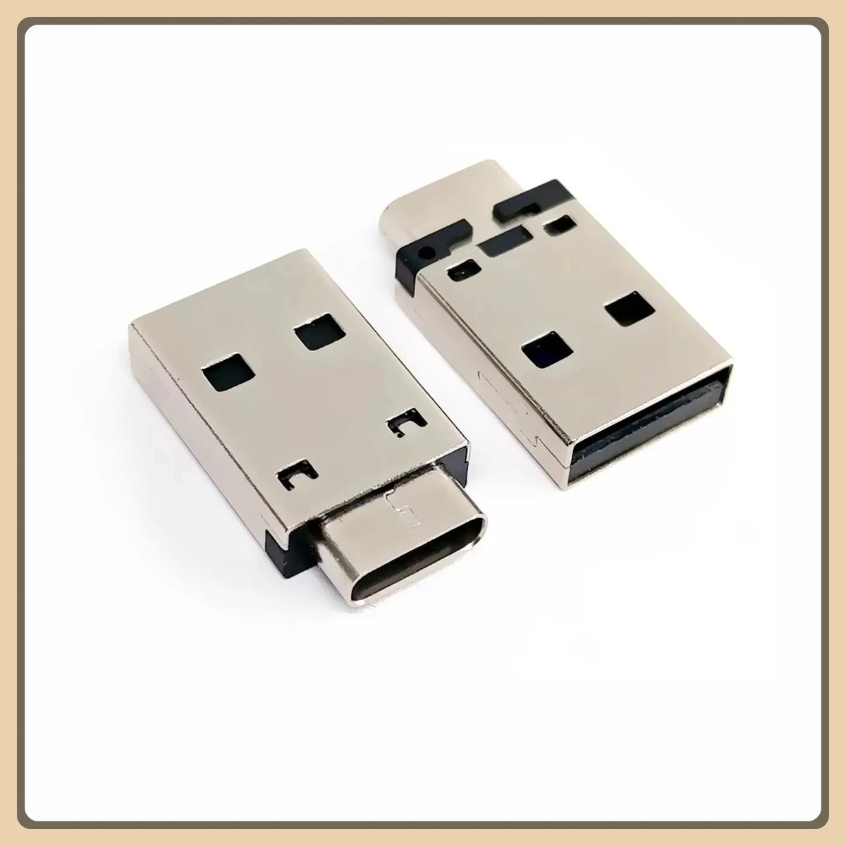 USB-A to Rotating Type-C Female Adapter PCB Connector 5/10PCS USB Connector Adapter Richie's