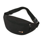 Waterproof Sport Waist Bag Fanny Pack for Men & Women Sport Fanny Pack Richie's black