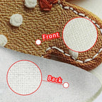 Christmas Gingerbread Man Placemats – Washable, Set of 1-2 Holiday Placemats Richie's
