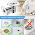 Stainless Steel Drain Strainer Filter Net – Sink & Shower Drain Strainer Filter Richie's Default Title