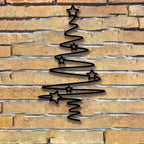 Metal Christmas Tree Wall Art – Indoor & Outdoor Holiday Decor Christmas Wall Decor Richie's 1pc