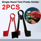 2-Pack Ergonomic Multimeter Probe Holder Clips – One-Hand Use Probe Holder Clip Richie's
