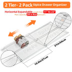 Ladder Style Spice Rack – Kitchen Spice Jar Organizer Spice Rack Richie's