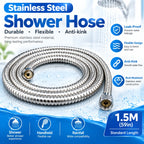 Stainless Steel Shower Hose 1–10M | Flexible Plumbing Hose Shower Plumbing Hose Richie's