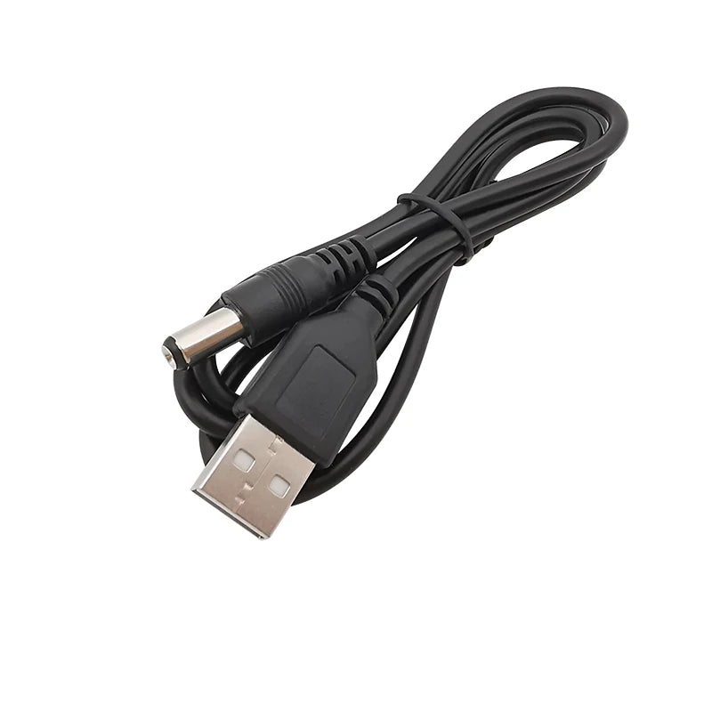 USB Type A to 5.5x2.1mm DC Power Cable 9V Male Plug 80cm DC Power Cable Richie's Default Title
