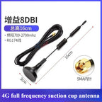 4G 5G Suction Cup Antenna GPRS GSM Router Module 3–40 dBi Cellular Signal Antenna Richie's 4G 8dBi 16CM 3M SMA internal needle