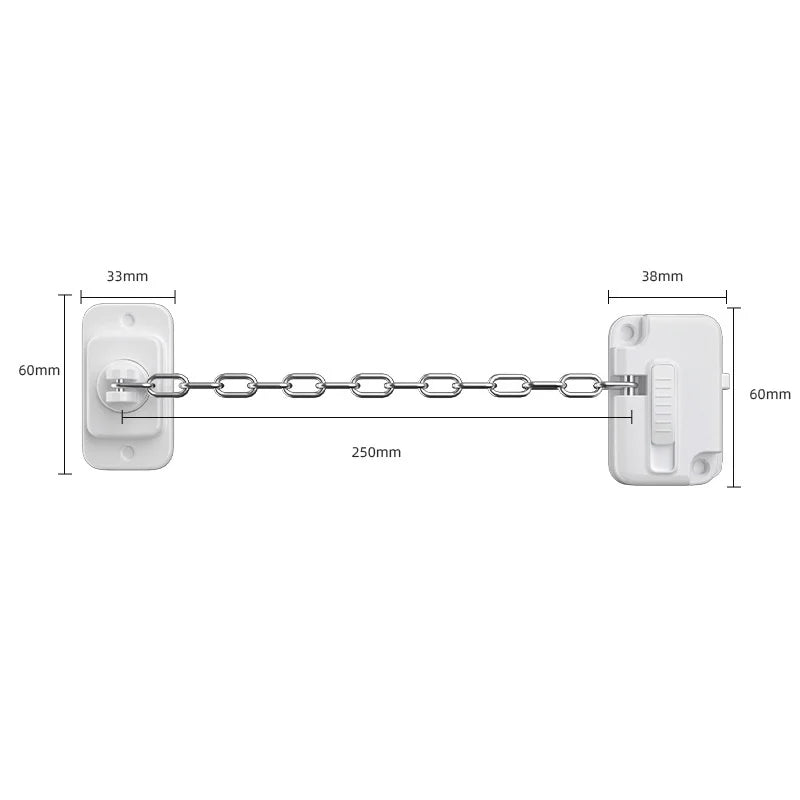 Window Restrictor Child Safety Lock – No-Drill Self-Adhesive Child Safety Lock Richie's