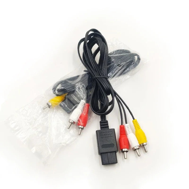 AV Cable for Nintendo N64, Super Famicom SFC & GameCube AV Gaming Cable Richie's