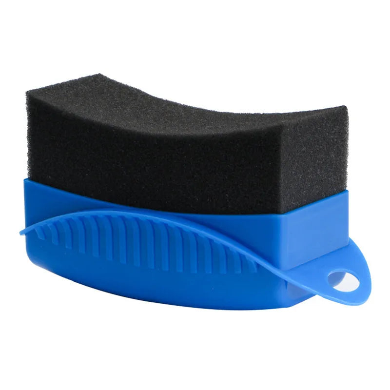Car Wheel Polishing Waxing Sponge Applicator Pad – Tire Dressing Tire Dressing Applicator Richie's Blue