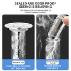 Stainless Steel Pop-Up Sink Stopper Hair Catcher Drain Filter Sink Drain Stopper Richie's