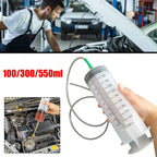 Oil Pump Syringe 100/300/550ml with 1m Hose | Fluid Transfer Oil Transfer Syringe Richie's