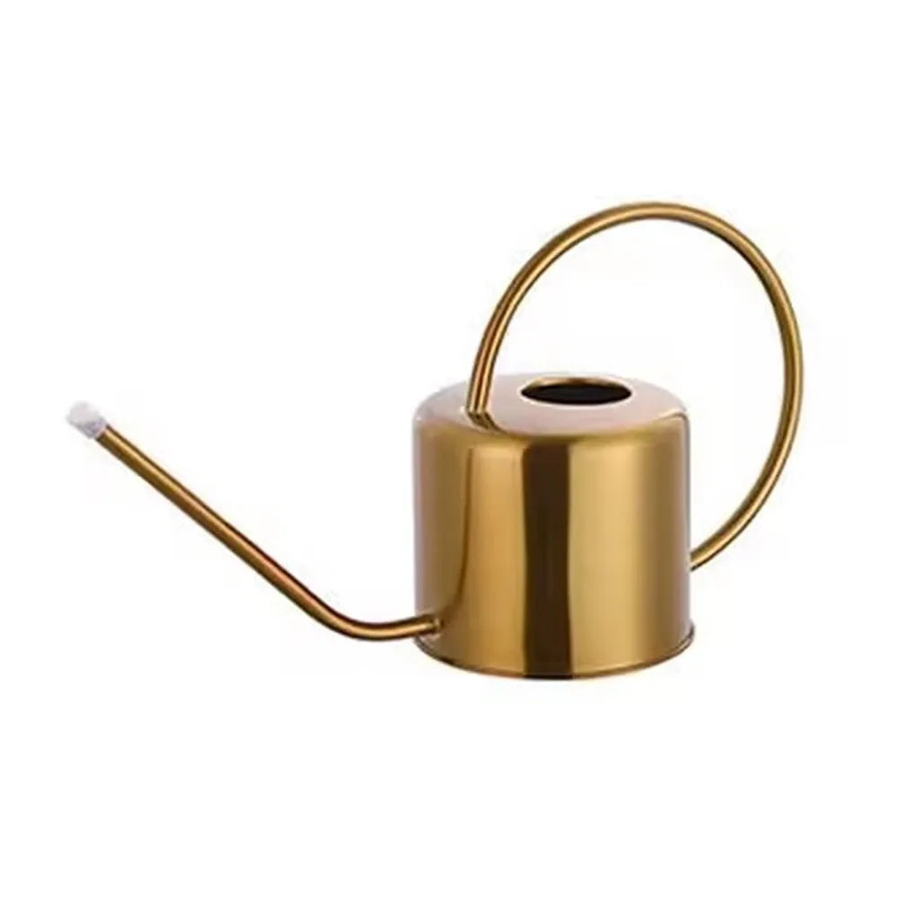 1.3L Stainless Steel Watering Can – Long Spout Garden Kettle Garden Watering Can Richie's Gold