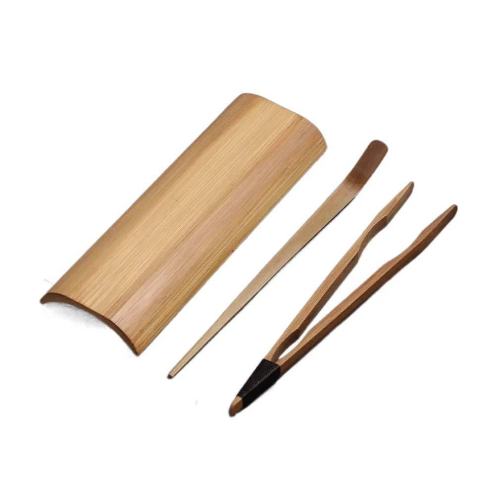 Handmade Natural Bamboo Tea Scoop Kung Fu Tea Ceremony Set Bamboo Tea Accessory Richie's 4