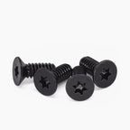 25Pcs 6#-32 UNC Torx Countersunk Cap Screws Black Grade 10.9 Machine Screws Richie's