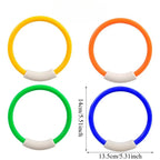 3-Piece Diving Ring Toss Set – Floating Pool Water Game Toys Pool Water Toy Set Richie's
