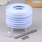 ABS Weather Station Louver Shelter Box 6–10 Floors Outdoor Instrument Shelter Box Richie's 6 Layer