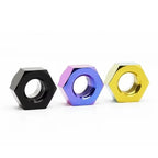 TC4 Titanium Alloy Nyloc Self-Locking Hex Nuts M4–M12 Titanium Lock Nuts Richie's
