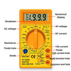 DT830B Digital Multimeter – Voltmeter, Ammeter & Circuit Tester Digital Multimeter Richie's