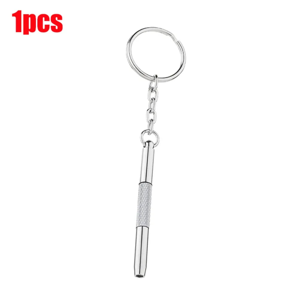 Precision Eyeglass & Watch Repair Screwdriver Kit + Keychain Precision Screwdriver Richie's 1Pc