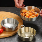 304 Stainless Steel Dual-Handle Snack & Sauce Dipping Bowl Dipping Bowl Richie's