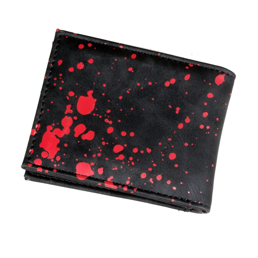 Men's Bi-Fold PU Leather Wallet | Card Holder Halloween Gift Men's Bi-Fold Wallet Richie's