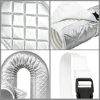 AC Hose Cover Insulation Sleeve – Dustproof & Waterproof 150x53cm AC Hose Insulation Cover Richie's