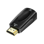 HDMI to VGA Adapter 1080P with 3.5mm Audio – PC & Laptop Converter HDMI to VGA Adapter Richie's black