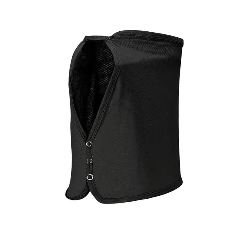 UPF 50+ Quick-Dry Fishing Cap Face Neck Sun Cover Visor Sun Protection Hat Richie's black