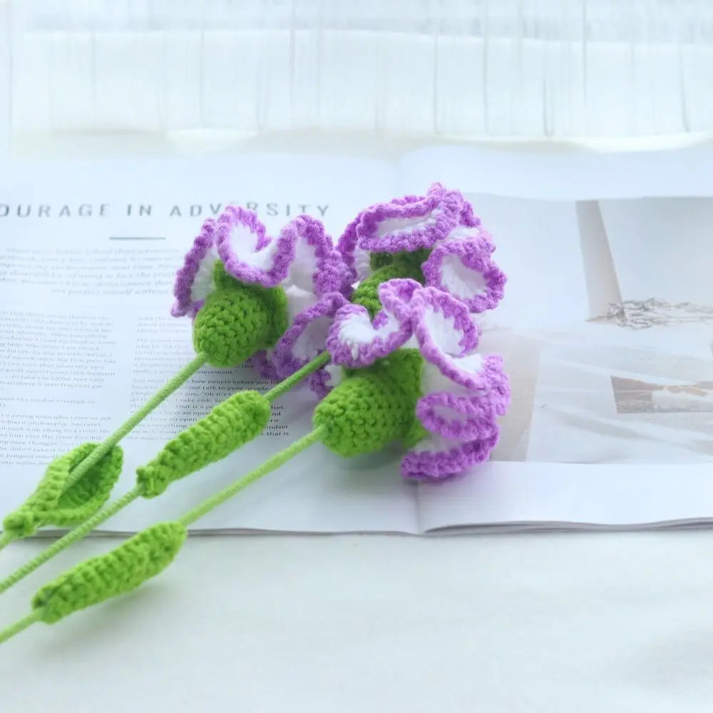 Handmade Crochet Carnation Bouquet – Colorful Knit Wool Flowers Crochet Flower Bouquet Richie's