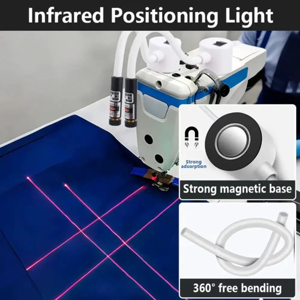 Magnetic Quilting Laser Guide Light – USB Dot Cross Line Sewing Quilting Laser Guide Richie's