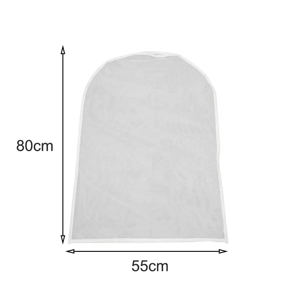 Clear Garment Bags for Wedding Dresses – Dustproof Covers Garment Storage Bag Richie's 55x80cm