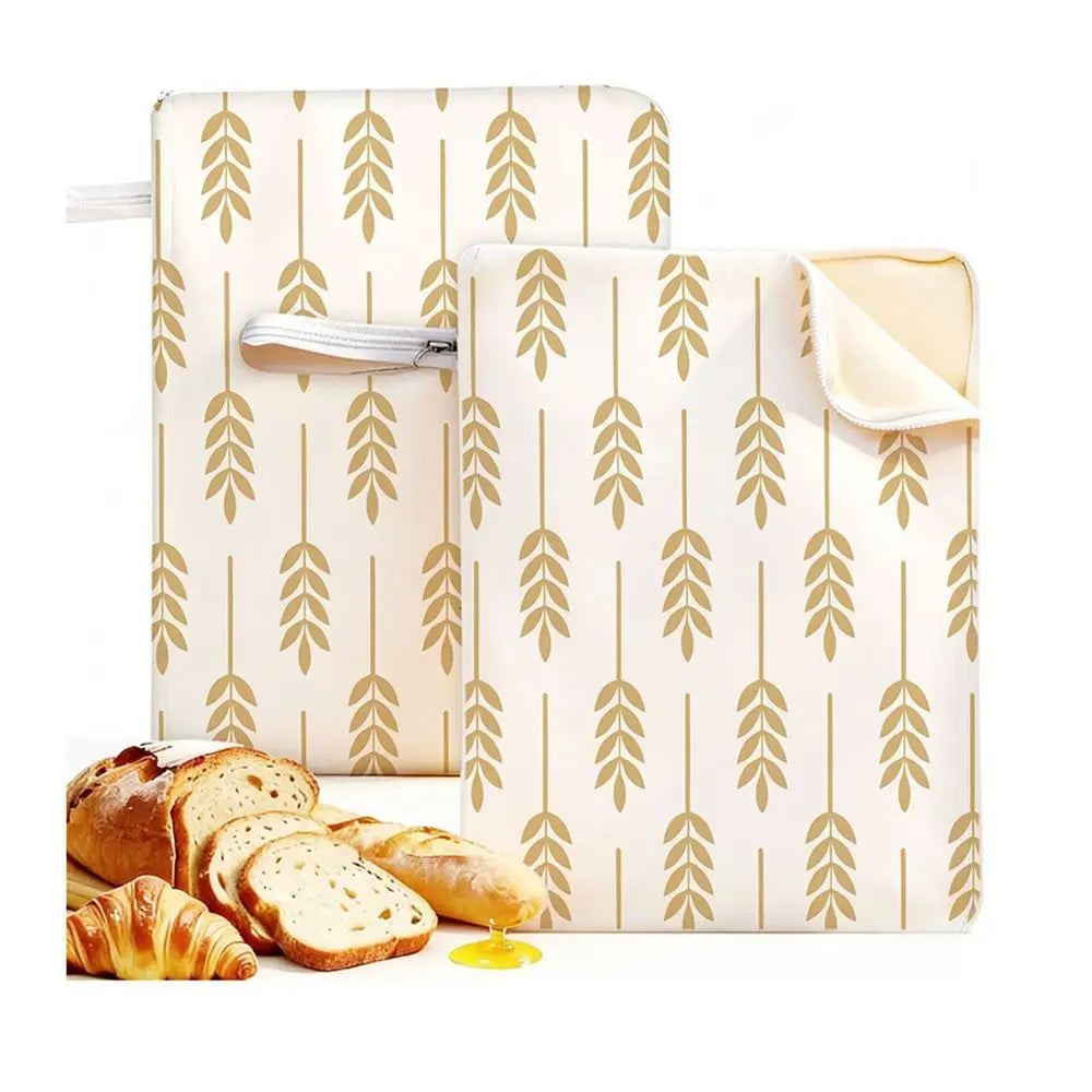 Reusable Beeswax Bread Bag – Organic Linen Sourdough Storage Bread Storage Bag Richie's