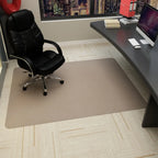 Anti-Slip Office Chair Mat – Polyester Floor Protection 90x140cm Office Chair Mat Richie's Khaki 90x140cm