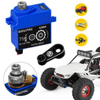 7KG Waterproof Digital RC Servo Metal Gear for TRX4 TRX6 SCX10 RC Car Servo Richie's
