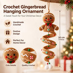 DIY Crochet Spiral Ornament Kit – Holiday Yarn Craft Set Crochet Craft Kit Richie's