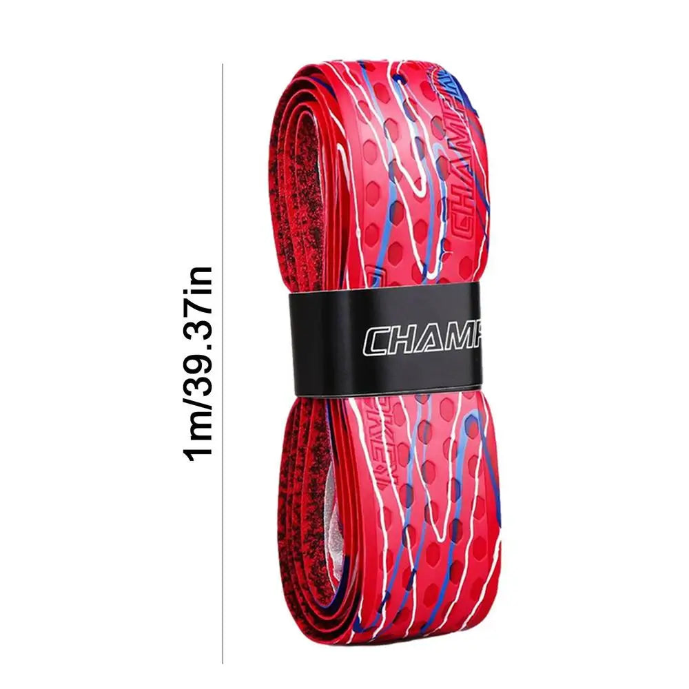 Tennis Overgrip Tape 1m PU – Squash Pickleball Racket Grip Racket Overgrip Tape Richie's camouflage red