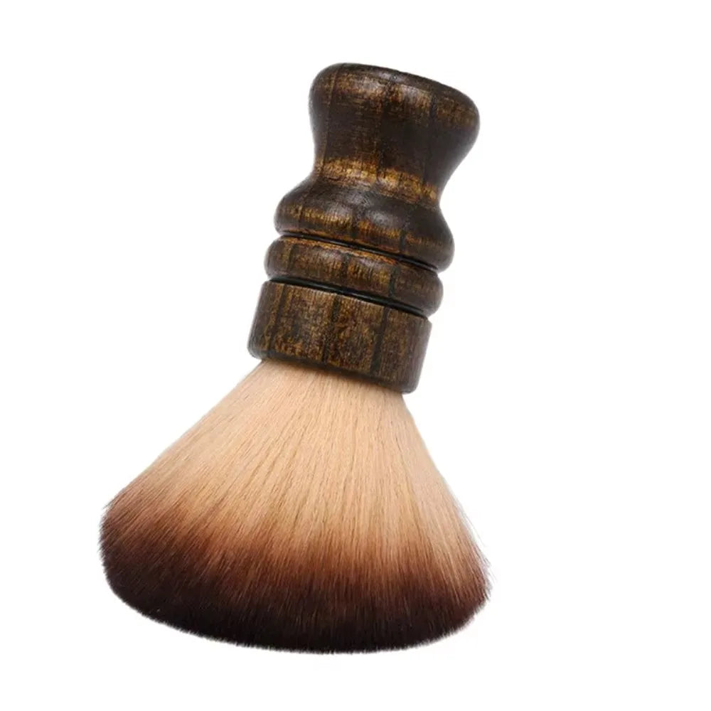 Wooden Handle Barber Neck Brush – Soft & Easy to Clean Barber Neck Brush Richie's