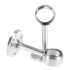 2Pcs Stainless Steel Closet Pole Socket Brackets – 25mm Rod Rod Socket Bracket Richie's