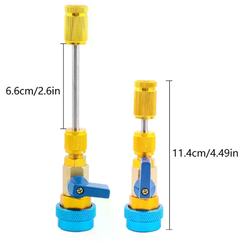 R134A A/C Valve Core Remover Tool – Brass, R12 Compatible AC Valve Core Tool Richie's