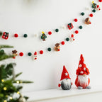 Felt Christmas Banner Hanging Bunting – Reusable Xmas Decor Christmas Banner Richie's