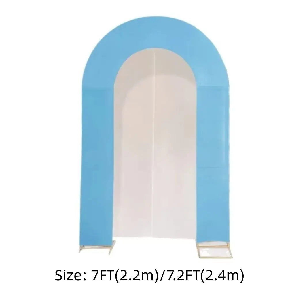 Stretchy U-Shaped Arch Backdrop Cover – Wedding Party Decor Arch Backdrop Cover Richie's